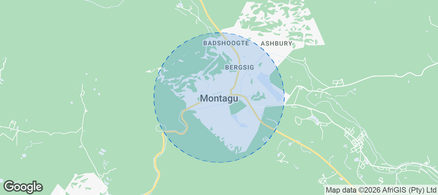 Montagu Airbnb map